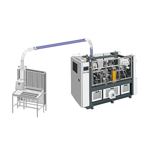 Станок для производства бумажных стаканов для кофе с возможностью рельефного тиснения DEBAO-118DT (90DT)
